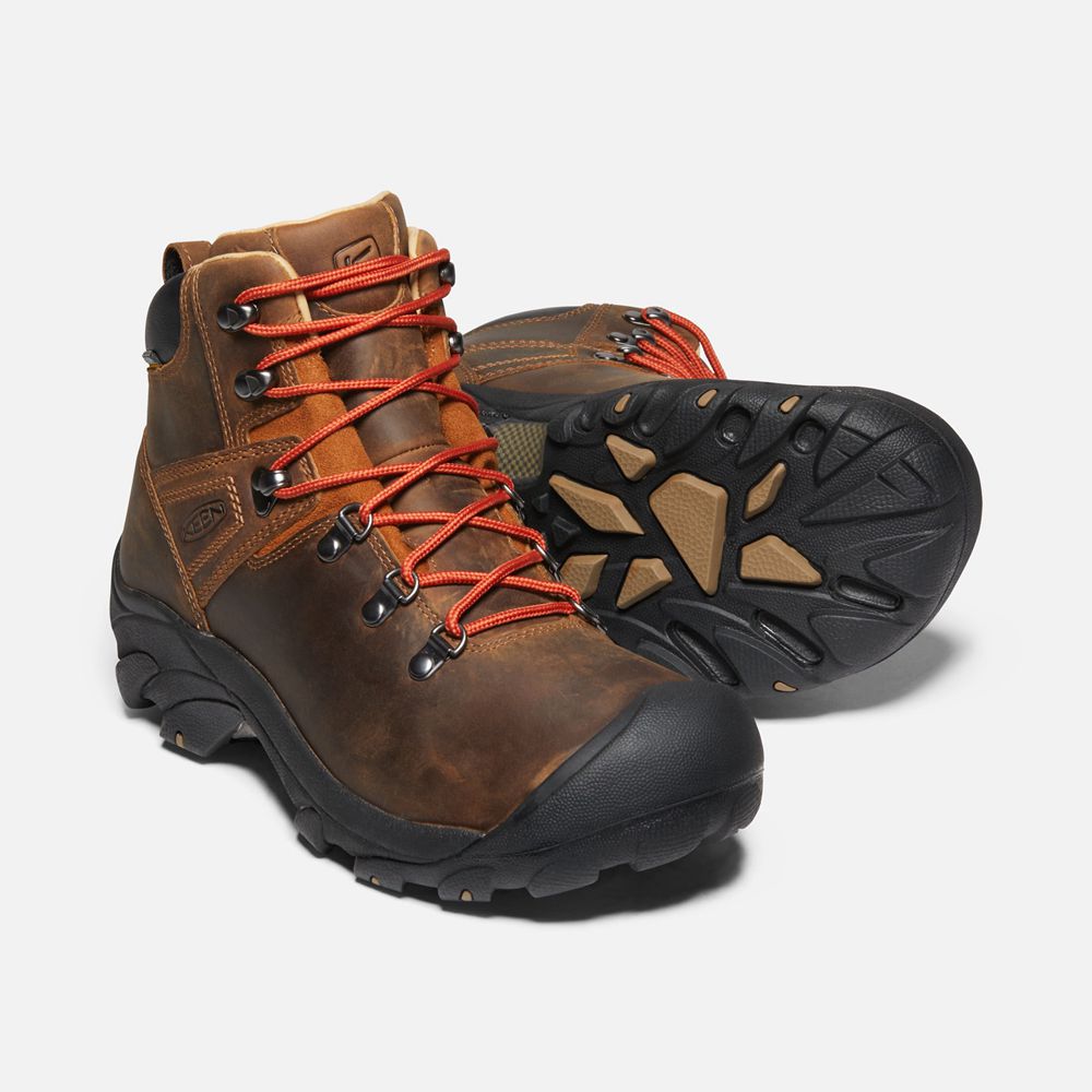 Keen Laarzen Heren Bruin/Zwart - Pyrenees - 49513-HQLU